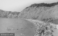 The Bay From Jacob's Ladder c.1955, Sidmouth