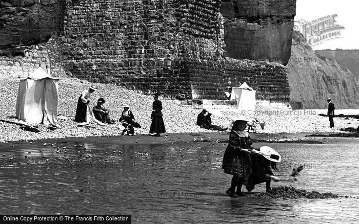 Photo of Sidmouth, The Beach By Jacob's Ladder 1907