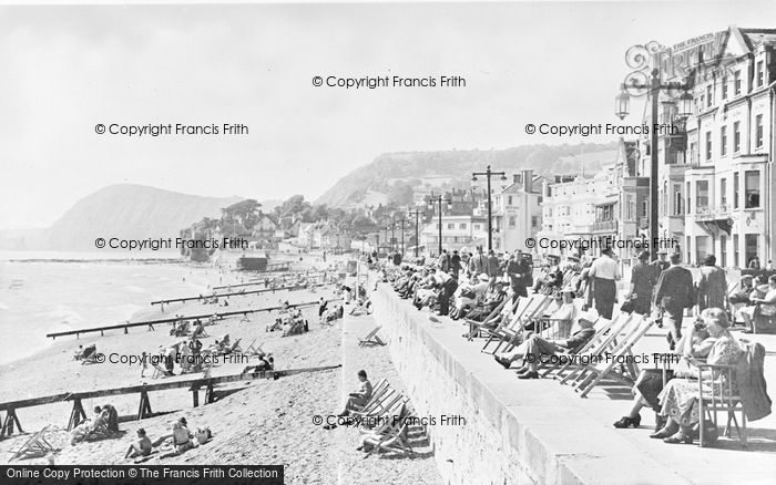 Photo of Sidmouth, The Beach c.1960
