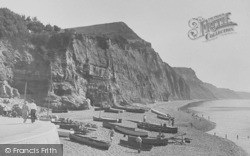 The Cliffs c.1955, Sidmouth