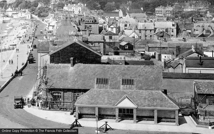 Photo of Sidmouth, The Drill Hall From Salcombe Hill 1931