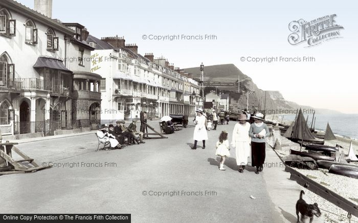 Photo of Sidmouth, The Esplanade 1918