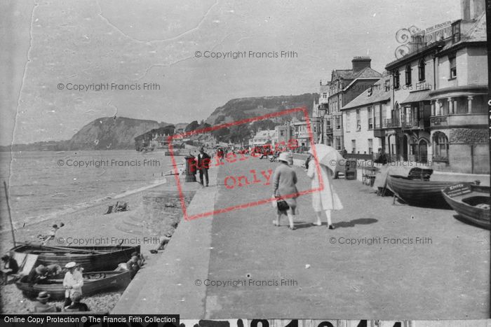 Photo of Sidmouth, The Esplanade 1928