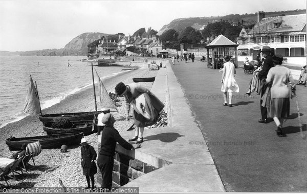 Photo of Sidmouth, The Esplanade 1928