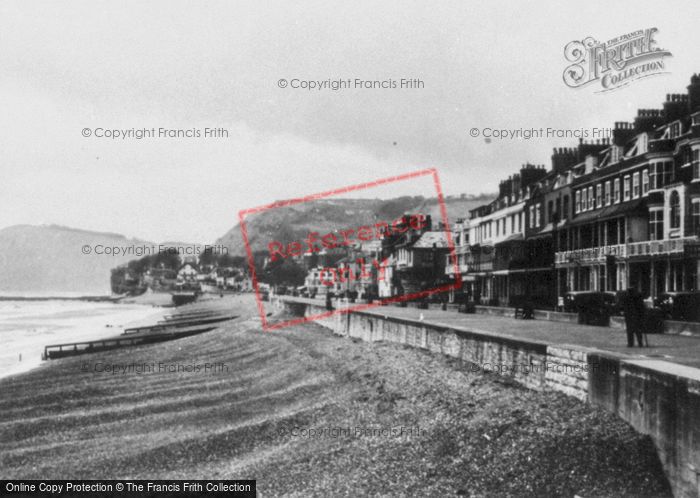 Photo of Sidmouth, The Esplanade c.1950