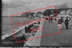 The Esplanade, Looking West 1928, Sidmouth