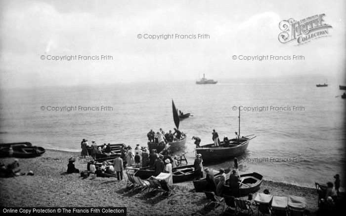 Photo of Sidmouth, The Ferry 1924