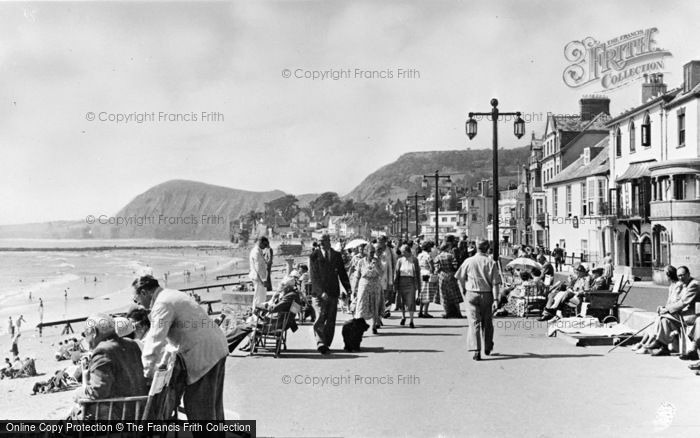 Photo of Sidmouth, The Front c.1960