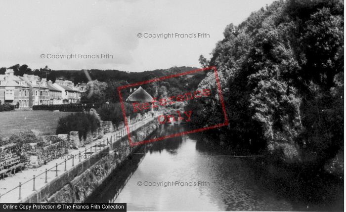 Photo of Sidmouth, The River Sid c.1960