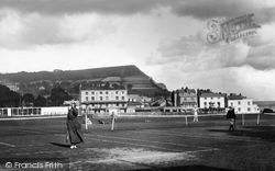 The Tennis Courts 1918, Sidmouth