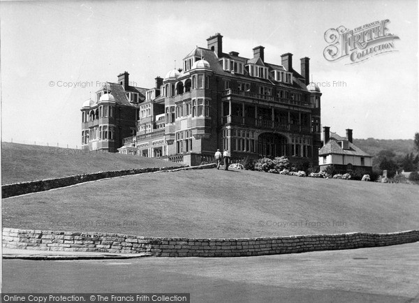 Photo of Sidmouth, Victoria Hotel c.1955
