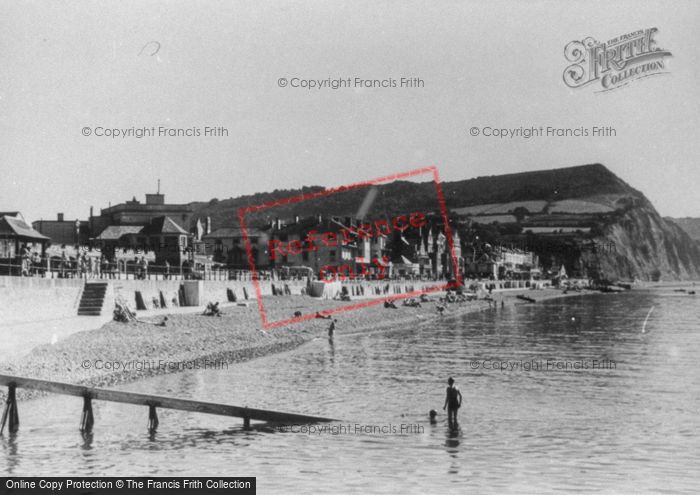 Photo of Sidmouth, View From Breakwater c.1955