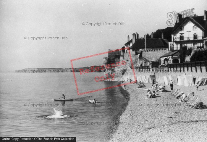 Photo of Sidmouth, View From The Breakwater c.1960