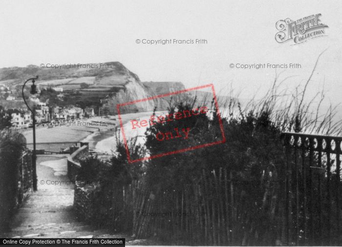 Photo of Sidmouth, View From West Cliff c.1950