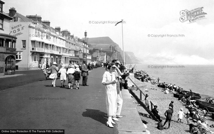 Sidmouth, York Terrace 1924