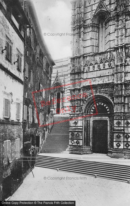 Photo of Siena, Battistero Di San Giovanni, Stairs To Piazza Del Duomo c.1920