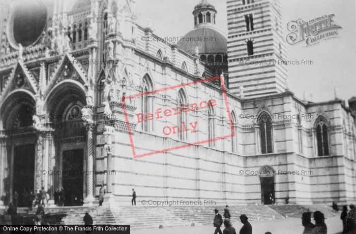 Photo of Siena, Cathedral, Showing Romanesque Parts c.1930