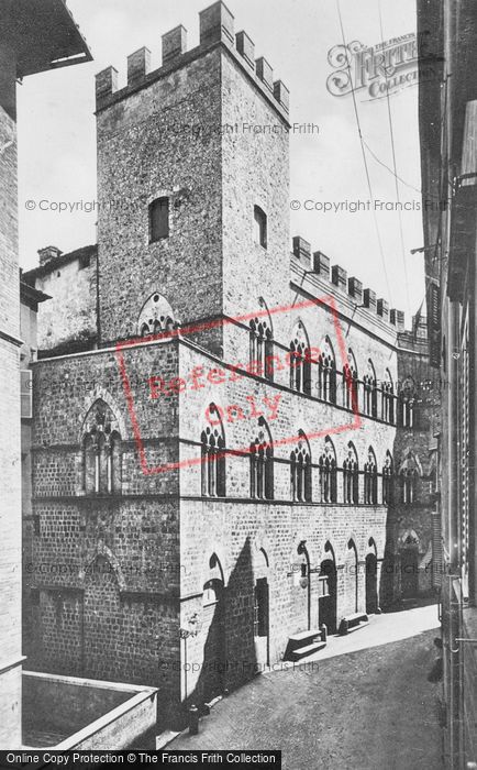 Photo of Siena, Palazzo Chigi Saracini c.1920