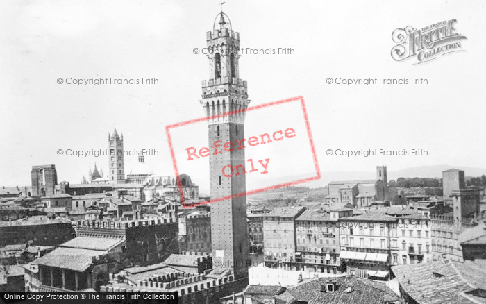 Photo of Siena, View From Chiesa Di San Martino c.1920