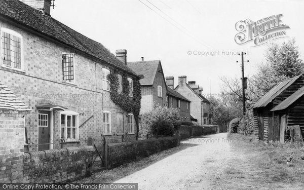Photo of Silchester, The Lane c.1965