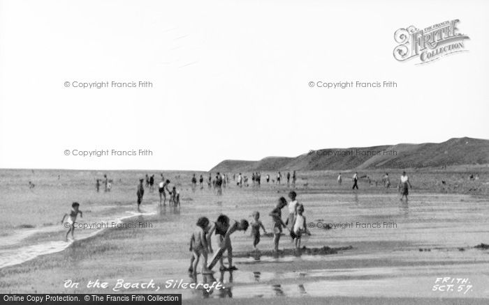 Photo of Silecroft, On The Beach c.1960