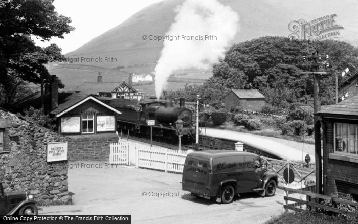 Photo of Silecroft, The Railway Station c.1955