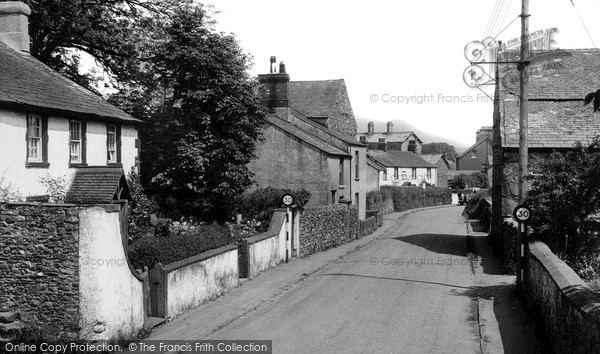 Photo of Silecroft, The Village c.1955