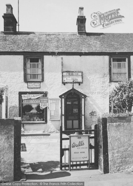 Photo of Silecroft, The Village Shop And Post Office c.1955