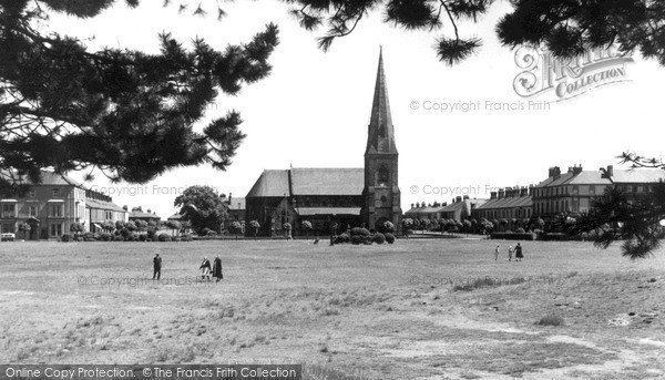 Photo of Silloth, Christ Church c.1955