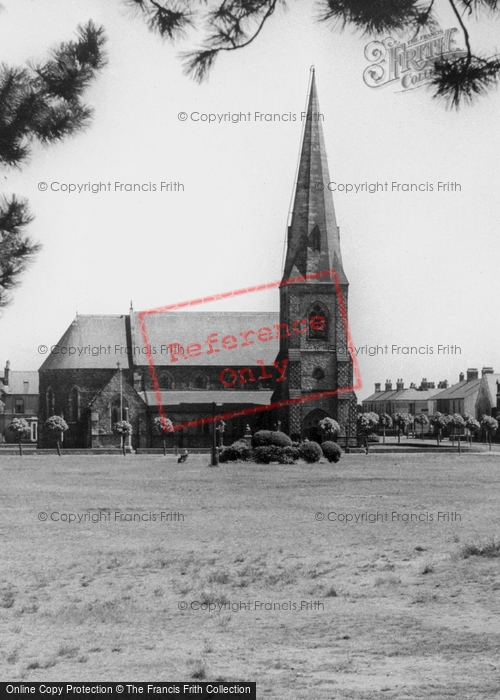 Photo of Silloth, Christ Church c.1955