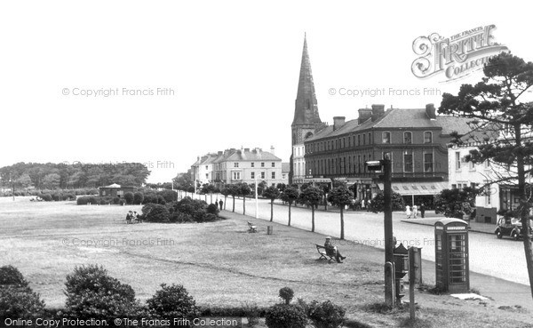 Photo of Silloth, Criffel Street And The Green c.1955