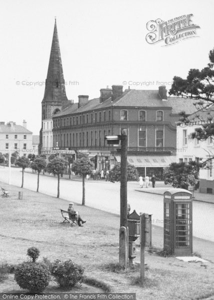 Photo of Silloth, Criffel Street From The Green c.1955