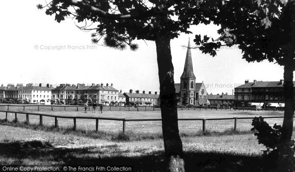 Photo of Silloth, The Green c.1955