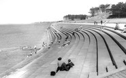 Silloth, the Promenade c1955