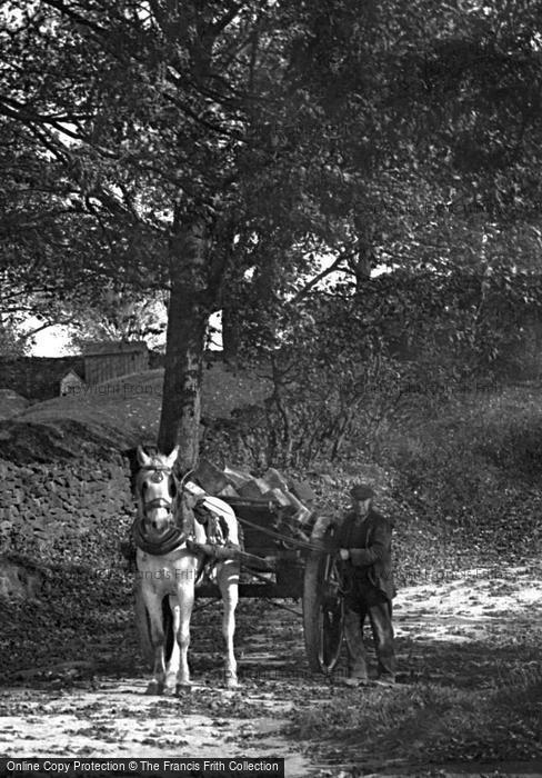 Photo of Silsden, A Horse Cart c.1910