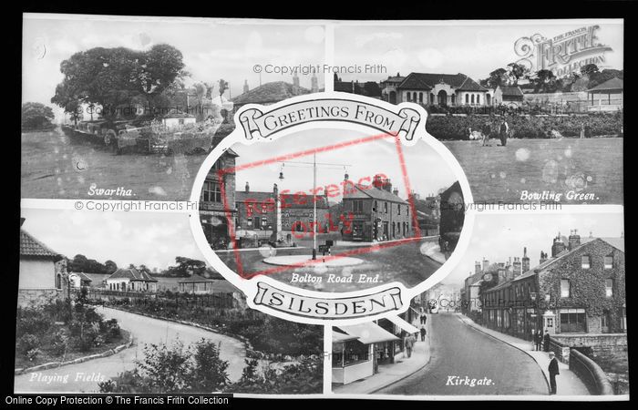 Photo of Silsden, Composite c.1950