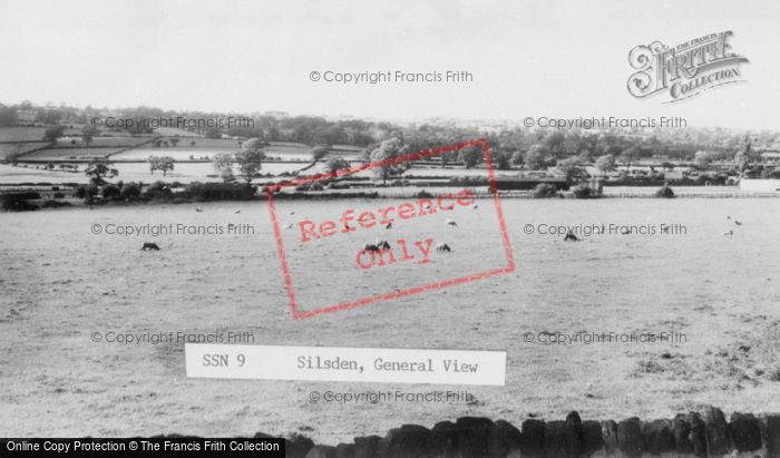 Photo of Silsden, General View c.1955