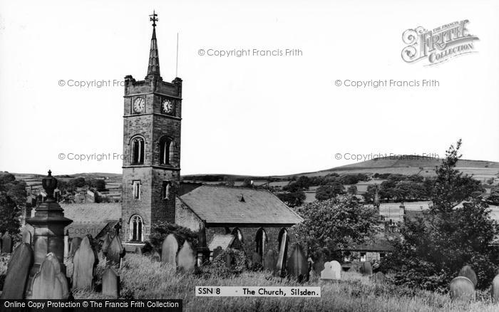 Photo of Silsden, St James' Church c.1955