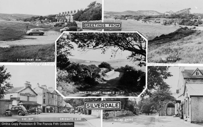 Photo of Silverdale, Composite c.1955