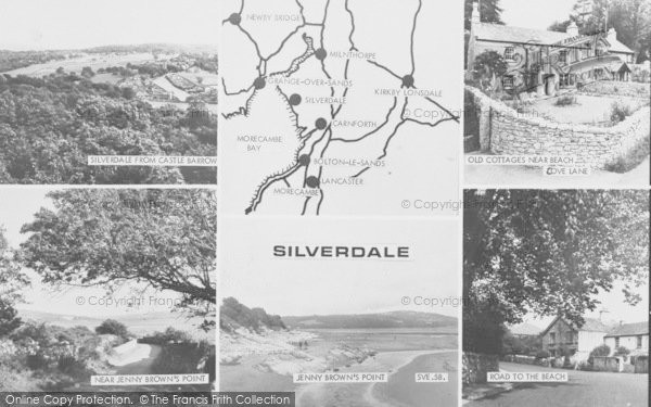 Photo of Silverdale, Composite c.1965