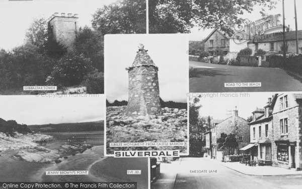 Photo of Silverdale, Composite c.1965