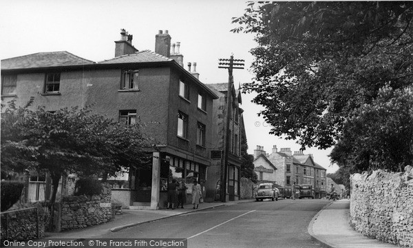 Photo of Silverdale, Emesgate Lane And Post Office c.1955