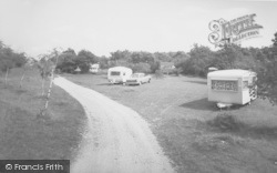 Holgate's Caravan Park c.1965, Silverdale