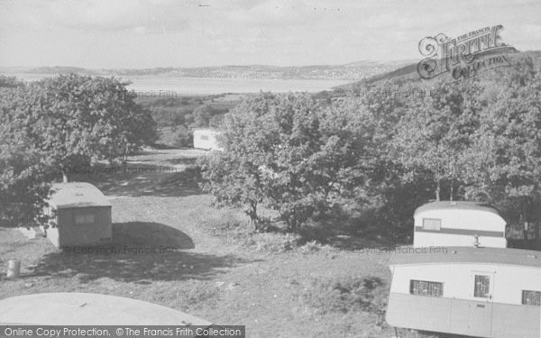 Photo of Silverdale, Holgate's Caravan Park, The Quarry c.1955