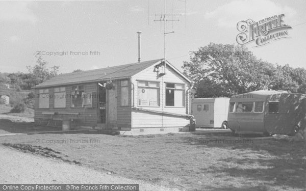 Photo of Silverdale, Holgate's Caravan Park, The Shop c.1955