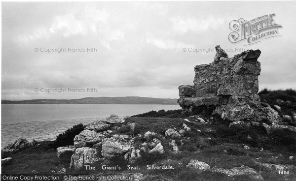 Photo of Silverdale, The Giant's Seat c.1930