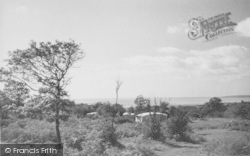 The View From Holgate's Caravan Park c.1955, Silverdale