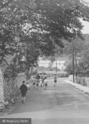 Walking In Emesgate Lane c.1955, Silverdale