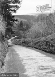 Barnstaple Road Over Exmoor c.1950, Simonsbath