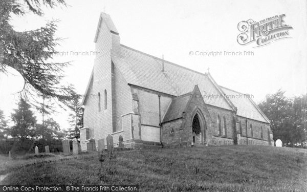 Photo of Simonsbath, Church 1907